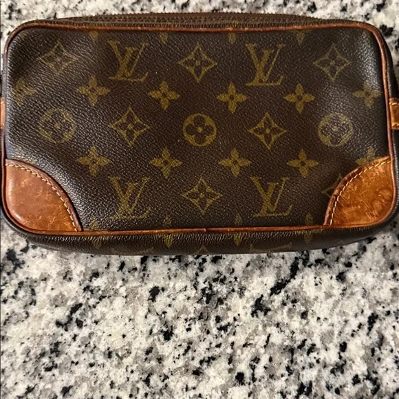 Louis Vuitton Brown Monogram Wristlet - Picture 3 of 14